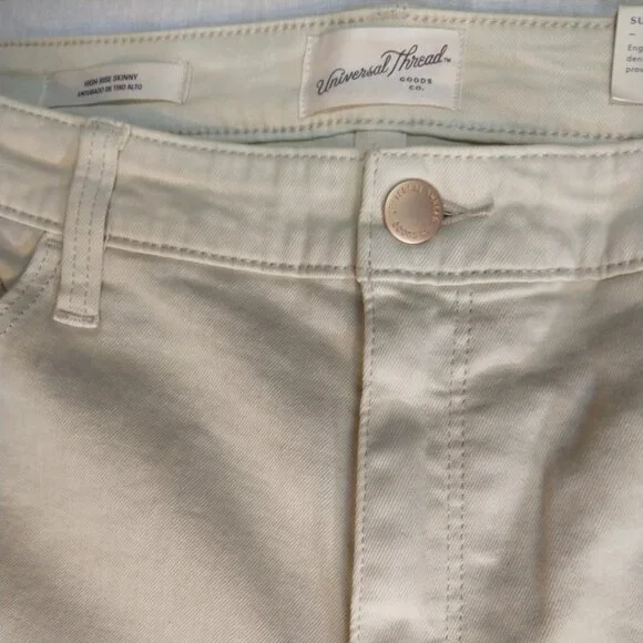 Universal Thread Jean Women 17 Skinny Super Stretch Capsule Coastal Classic READ - Picture 9 of 16
